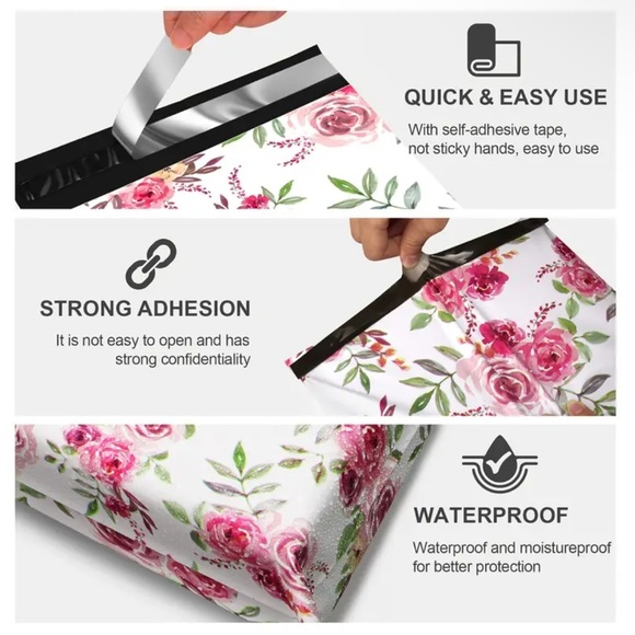 30pcs bundle 15 Polymailers 14.5 x 19in,  15 thank you cards - Picture 3 of 5